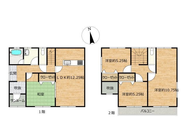 南国市大そね甲　中古一戸建ての間取り|■土地価格2,799万円■土地面積197.50㎡■建物面積119.47㎡■4LDK