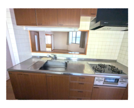 広島市東区戸坂山根３丁目　中古一戸建てのキッチン
