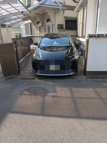 広島市東区戸坂山根３丁目　中古一戸建ての駐車場