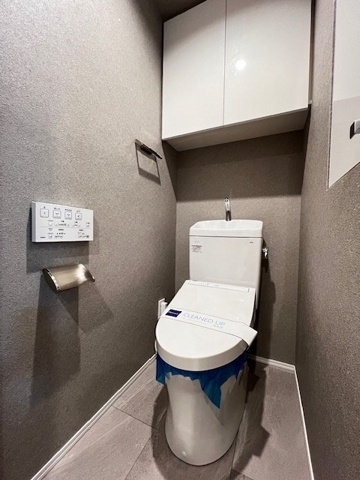 新品家具付きマンション蔵前5（KaGood東京）のトイレ