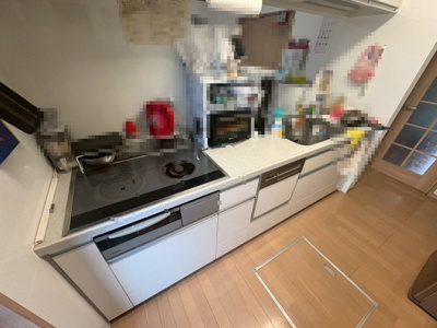 【キッチン】 | 明星町2丁目 | IHクッキングヒーターで火災・やけどのリスクが低く安全です♪