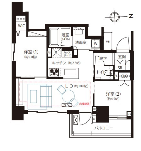オープンレジデンシア横浜台町