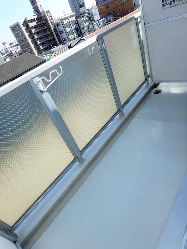 八甲田フィールドアパートメントのバルコニー