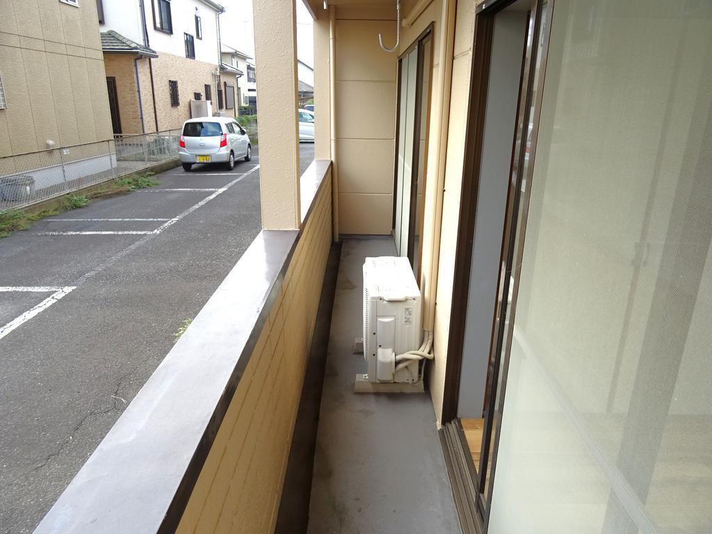 ジョリエ大野原のバルコニー|物干し使えます！