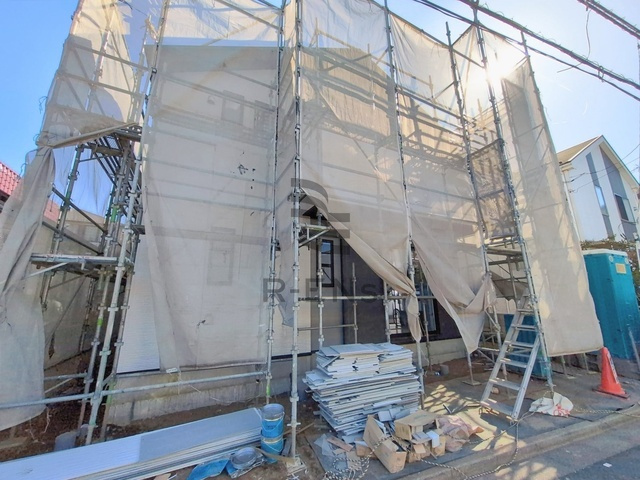 【外観】 | 練馬区大泉学園町６丁目　新築戸建て | 建築中