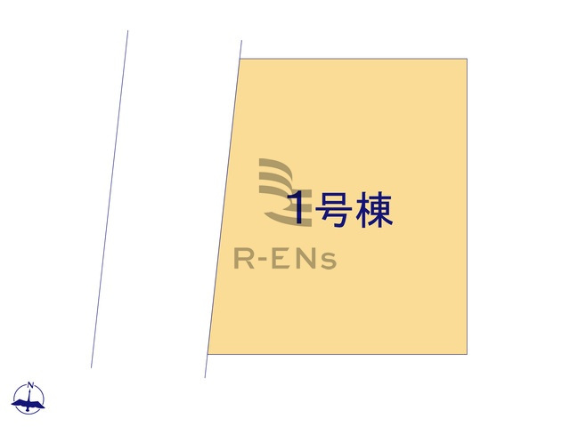 【区画図】 | 練馬区大泉学園町６丁目　新築戸建て | 前面道路は5.0ｍとゆとりもあり、お車も運転しやすいエリア