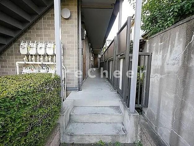 コーポ・サンロードのエントランス