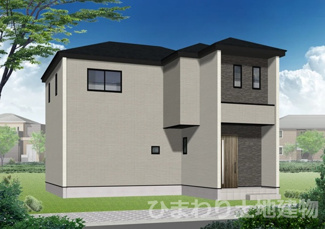 【外観】 | 伊勢原市板戸  1号棟 第2 | イメージパース（完成時に現況と異なる場合は現況優先となります）