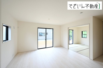 【居間・リビング】 | Livele Garden.S加須市多門寺　新築住宅 | ≪1号棟≫
現地(2026年5月撮影)