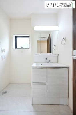 【独立洗面台】 | Livele Garden.S加須市多門寺　新築住宅 | ≪1号棟≫
現地(2026年5月撮影)