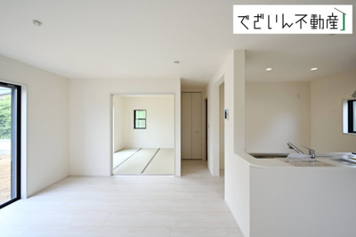 【居間・リビング】 | Livele Garden.S加須市多門寺　新築住宅 | ≪1号棟≫
現地(2026年5月撮影)