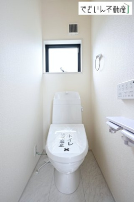 【トイレ】 | Livele Garden.S加須市多門寺　新築住宅 | ≪1号棟≫
現地(2026年5月撮影)