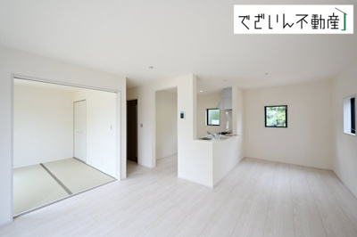 【居間・リビング】 | Livele Garden.S加須市多門寺　新築住宅 | ≪1号棟≫
現地(2026年5月撮影)