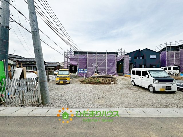 加須市多門寺　新築一戸建て　04　リーブルガーデンの駐車場|2026/4/18　撮影