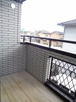 【バルコニー】 | 南蔵王ハイツ | 南東向き　※写真はイメージです