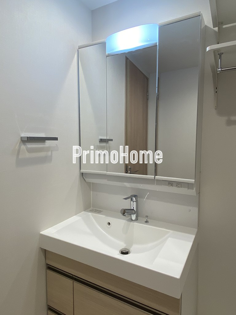 クオリタス秋葉原の洗面所