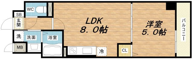 【間取り】 | リアライズ今里南