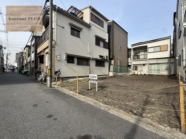 大阪市都島区都島中通1丁目の前面道路含む現地写真