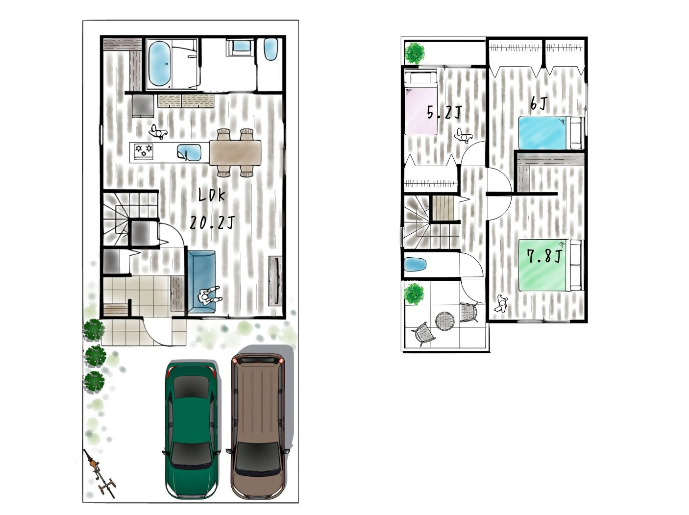大阪市都島区都島中通1丁目の参考プラン