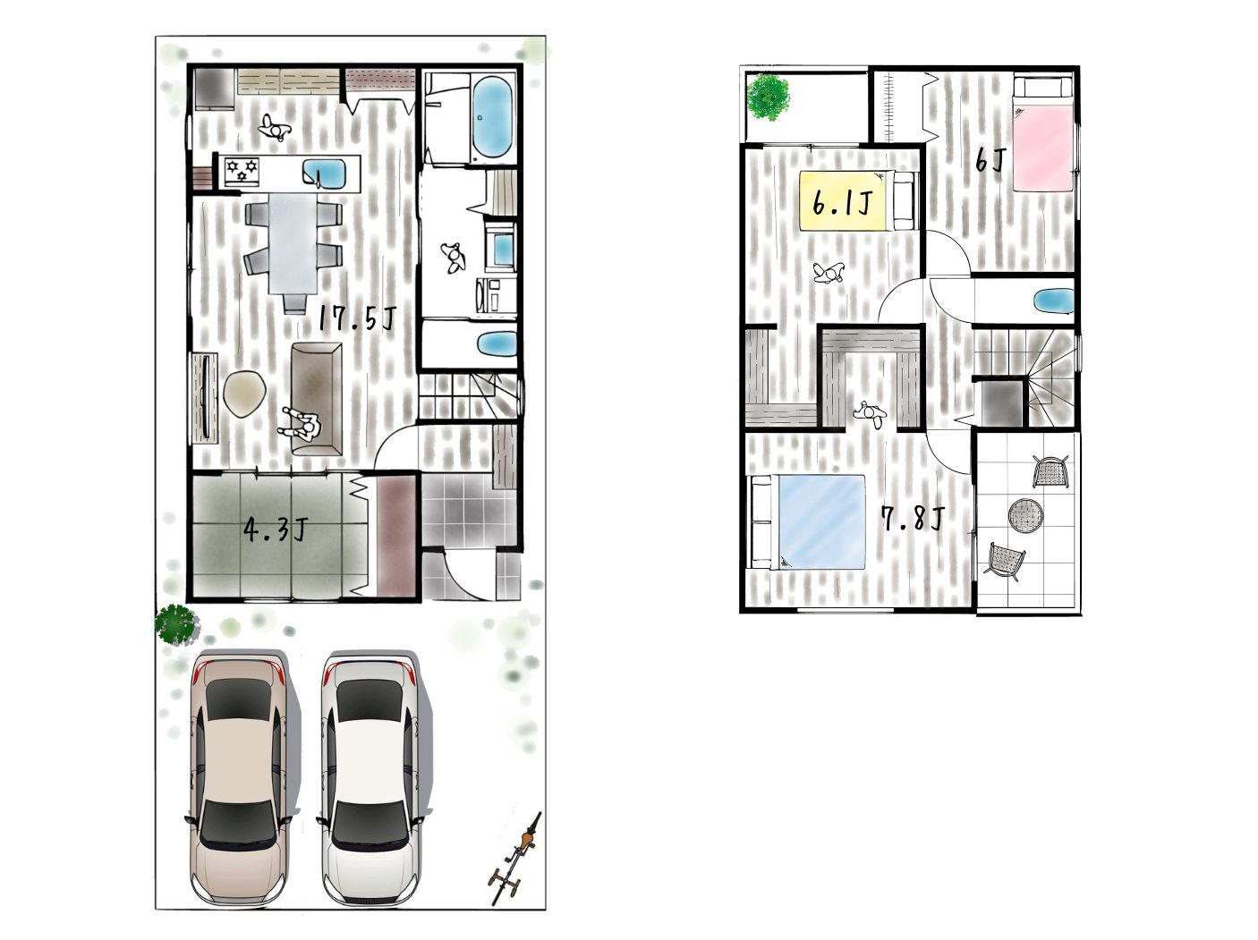 大阪市都島区都島中通1丁目の参考プラン