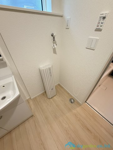 大磯町大磯第5　新築戸建　全2棟2号棟のランドリースペース