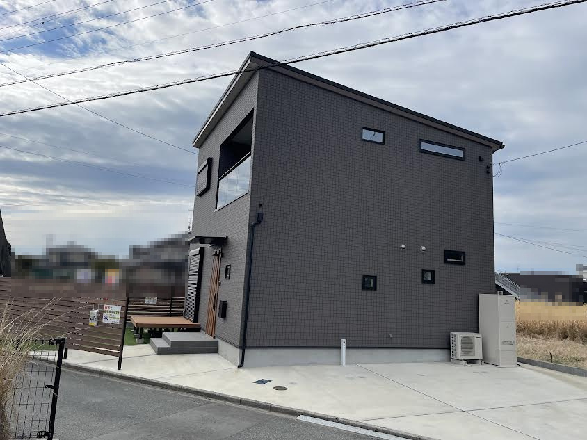 八代市新築未入居戸建の外観