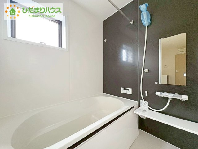 ひたちなか田彦10期　新築戸建　2号棟の浴室|大人が足を伸ばしても十分な広さ！一人でゆっくりくつろぐ時間も大切です！