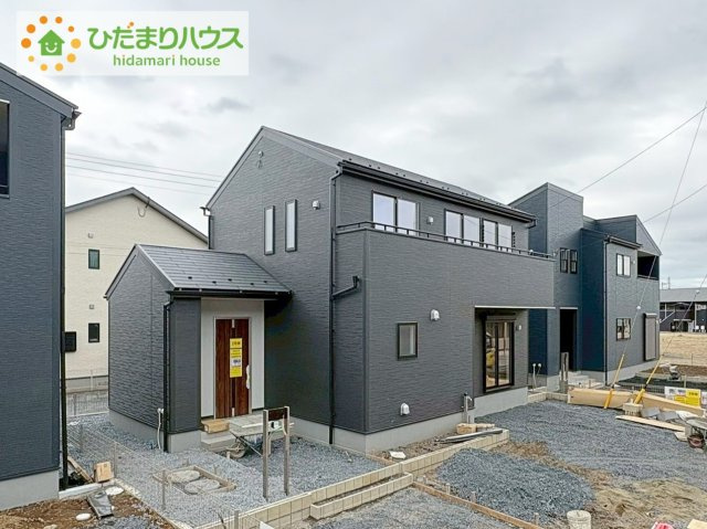 ひたちなか田彦10期　新築戸建　2号棟の外観|スタイリッシュな外観です(^^)/