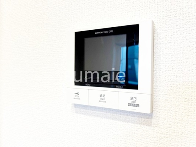 ドムスクラルス大宮桜木町のセキュリティ|モニター付きインターホン☆