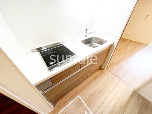 ドムスクラルス大宮桜木町のキッチン|IHコンロのシステムキッチン！