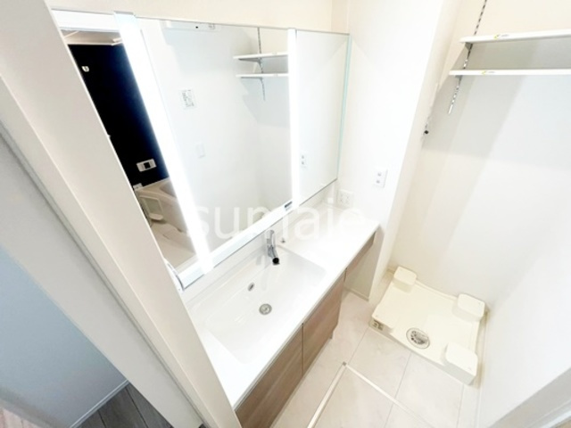 ドムスクラルス大宮桜木町の洗面所|独立洗面台です☆