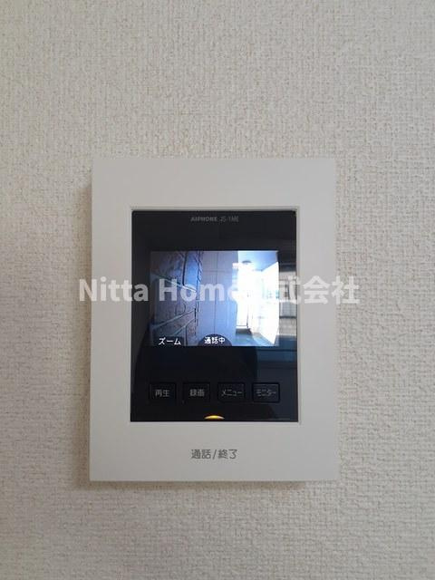 メゾンカンタービレのセキュリティ|TVインターホンもありますよ♪