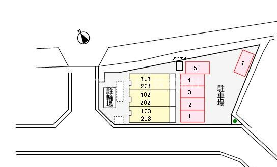 メゾンカンタービレの区画図