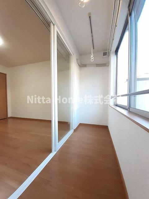 メゾンカンタービレのバルコニー|人気のインナーバルコニーです！