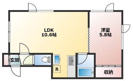 【間取り】 | エスポワール | 間取りです