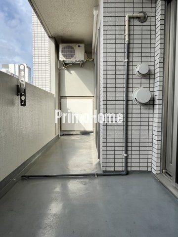 レジディア秋葉原のバルコニー