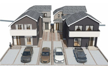 【仲介手数料無料！！】稲城市東長沼　新築戸建て（全4棟）A号棟　5490万円の画像