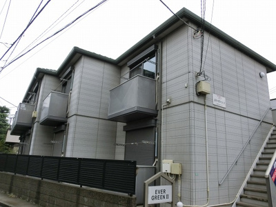 【外観】 | エバグリーンⅡ | エバグリーンⅡ　軽量鉄骨造２階建