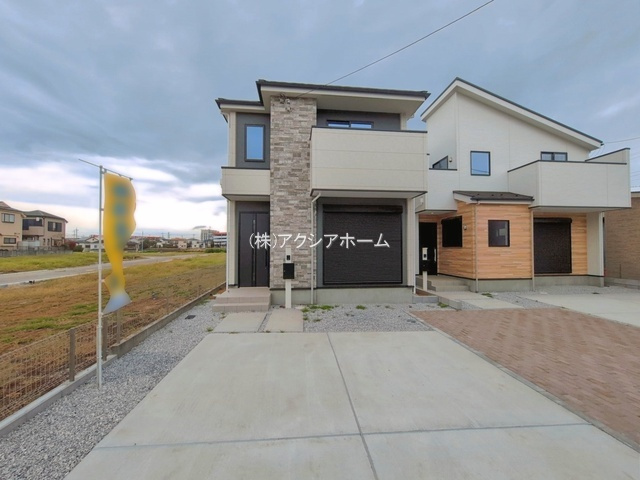 所沢市下安松・全2棟　新築一戸建　1号棟の外観