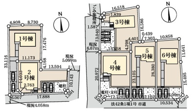 【区画図】 | Livele Garden.S加須市多門寺【平屋】新築住宅