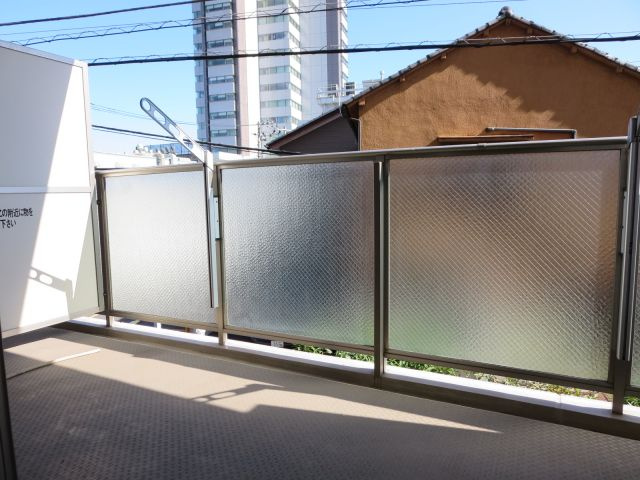 サンクレイドル東尾久のバルコニー