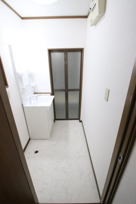 【洗面所】 | 若松町西３丁目貸家