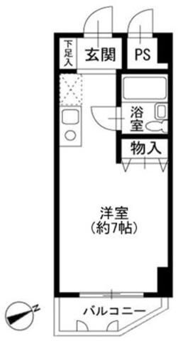 コアーズ・ニコーの間取り