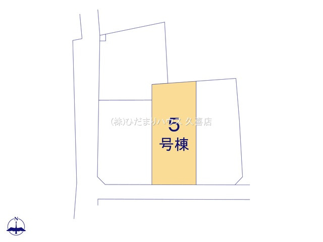 加須市多門寺　新築一戸建て　05　リーブルガーデンの区画図|全6棟