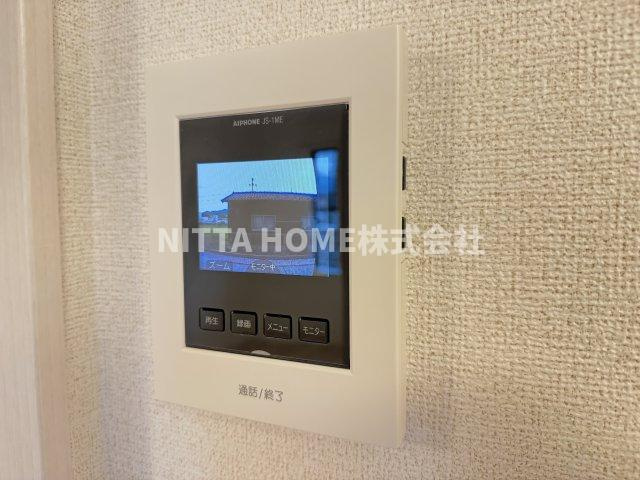 マーベラスコウベのセキュリティ|モニタ付きインターホンを完備◎