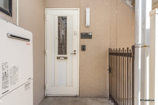 セジュール城北のエントランス