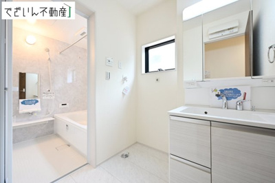 【独立洗面台】 | Livele Garden.S加須市多門寺　新築住宅 | ≪5号棟≫
現地(2026年5月撮影)