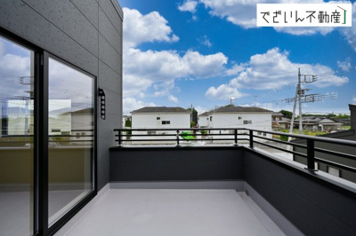 【バルコニー】 | Livele Garden.S加須市多門寺　新築住宅 | ≪5号棟≫
現地(2026年5月撮影)