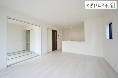 【居間・リビング】 | Livele Garden.S加須市多門寺　新築住宅 | ≪5号棟≫
現地(2026年5月撮影)