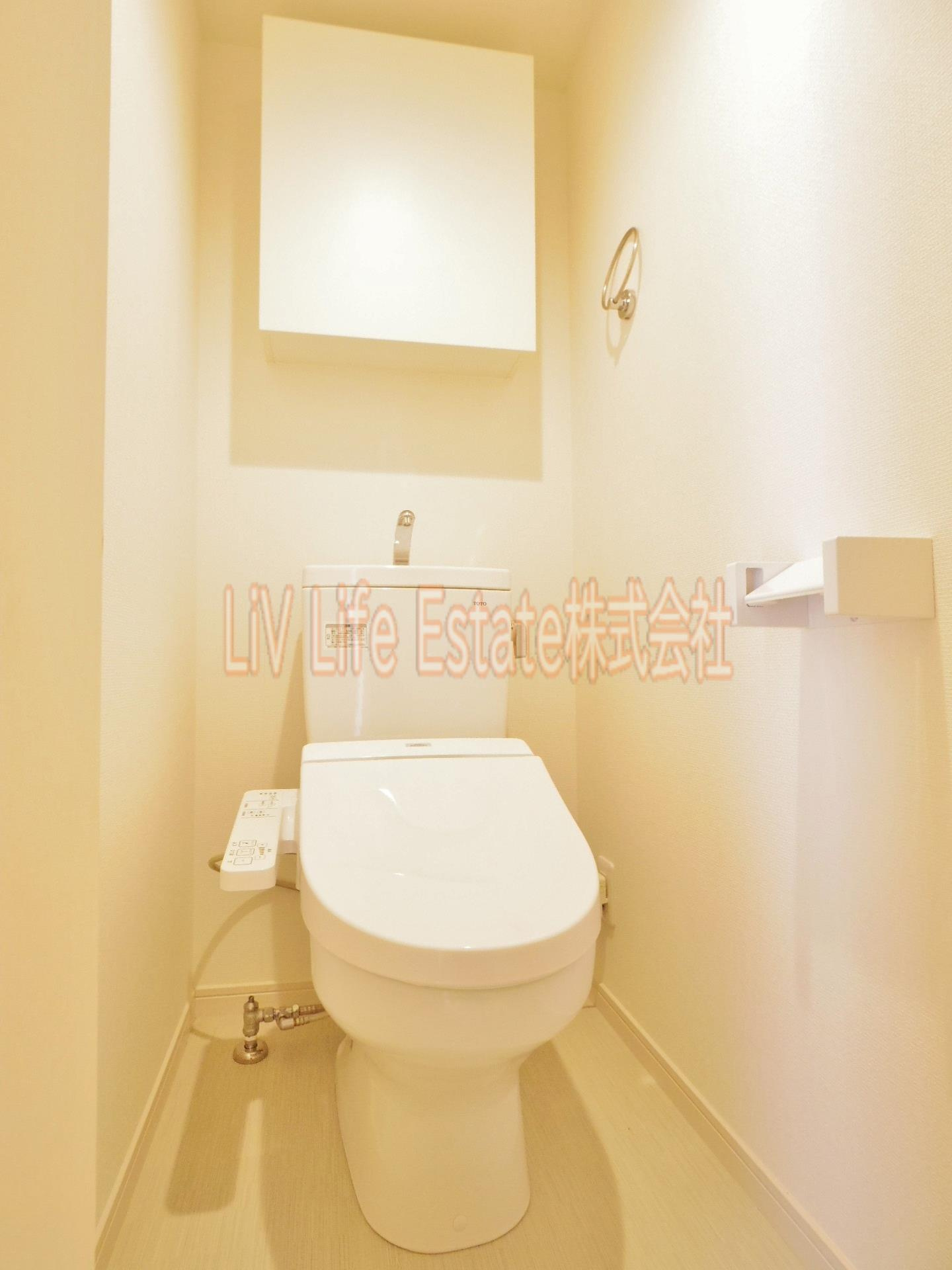 東村山市諏訪町１丁目の賃貸マンションのトイレ